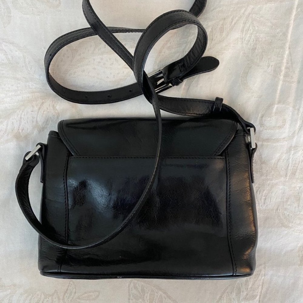 Oroton Black Crossbody Bag Gem